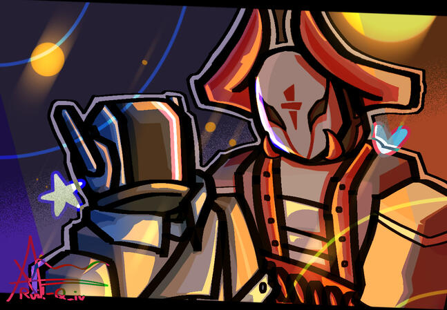 hyper and katana (new years collection)